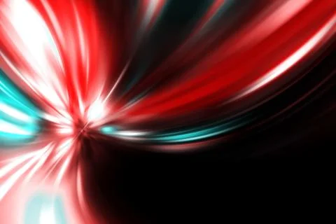 Speed motion on night road Stock Illustration