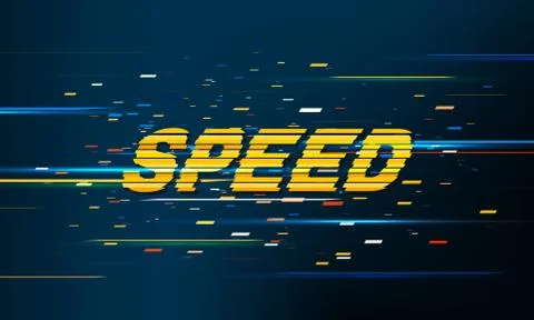 Speed Movement Pattern Background. Stock Illustration