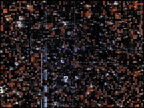 Speed of the Network Illustrazione stock