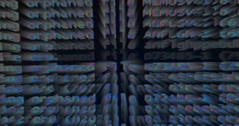 Speed of the old processor. Computer techologies Stock Footage 122488720