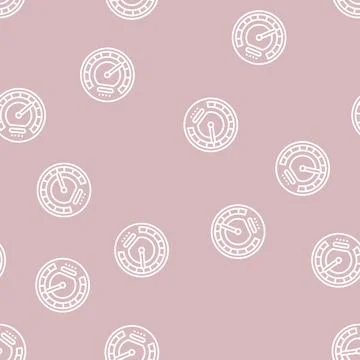 Speed optimize line seamless pattern Illustrazione stock