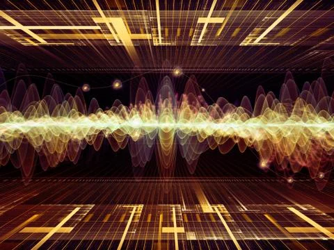 Speed of Oscillation Stock Illustration