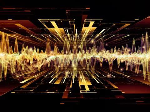 Speed of Oscillation 스톡 일러스트