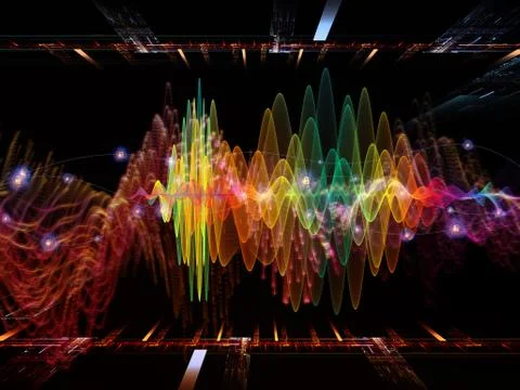 Speed of Oscillation Illustrazione stock