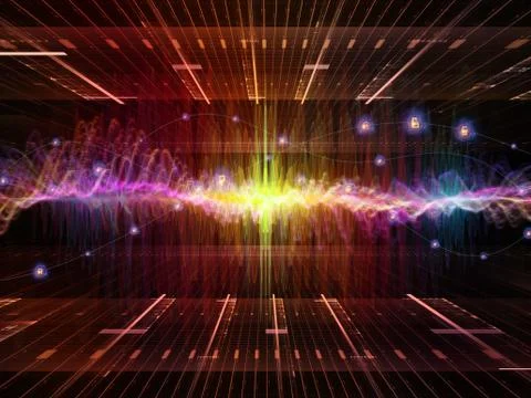 Speed of Oscillation Stock Illustration