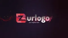 Speed Particles Logo Animation Stock After Effects