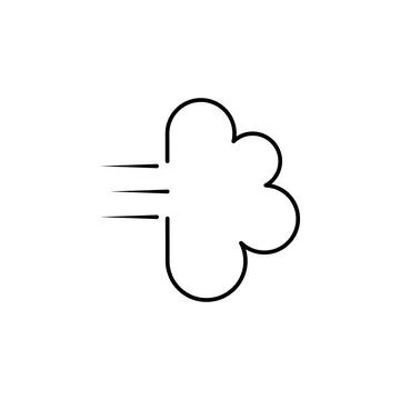 Speed powder icon. Element of speed for mobile concept and web apps illustration 스톡 일러스트