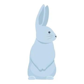 Speed rabbit icon cartoon vector. Cute animal 스톡 일러스트