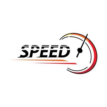 Speed racing logo Illustration