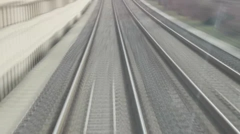 Speed railroads Stock Footage 10682643