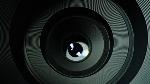 Speed ramp close up shot into a camera l... | Stock Video | Pond5