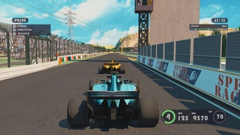 Speed Rasing 3d Video Game Vidéo 121059059