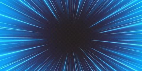 Speed ray anime background Stock Illustration