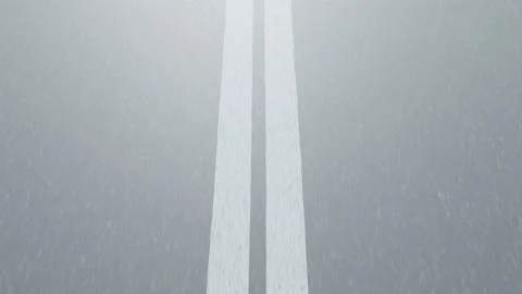 Speed road flight, seamlessly loop-able cycled. 4k UHD 3840x2160. Stock-Footage 239096847