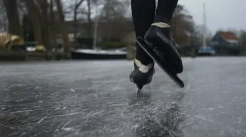 Speed skating Stock Footage 21763557