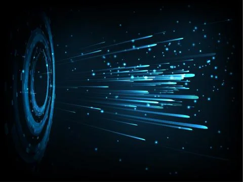 Speed technology Illustrazione stock