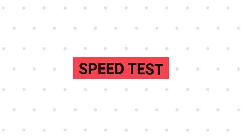 Speed test text animation video Stock Footage 151373687