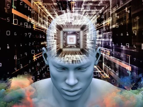 Speed of Thought Stock Illustration