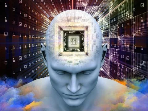 Speed of Thought Stock Illustration