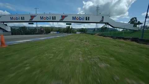 Speed track player Stock Footage 237561780