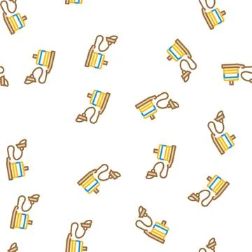 Speed track vector seamless pattern Stock Illustration