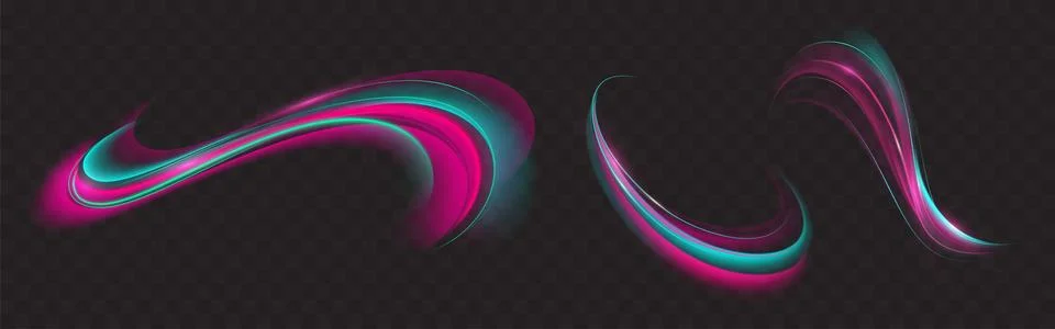 Speed trail wave elements Illustrazione stock