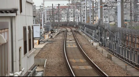 Speed Train Stock Footage 910764