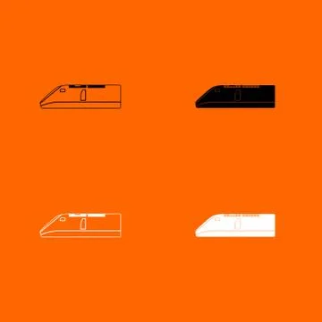 Speed train icon . イラスト素材