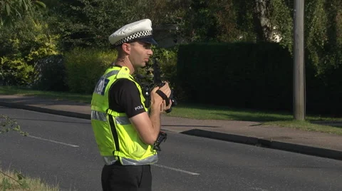 Speed trap1 Stock Footage 46615501