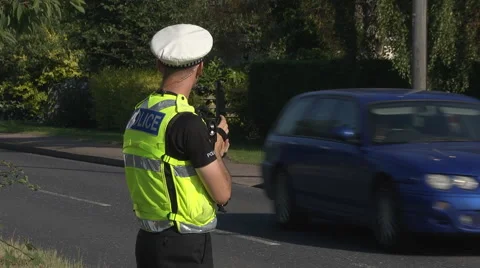 Speed trap2 Stock Footage 46615418