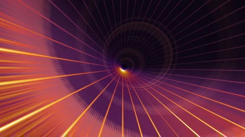 Speed Tunnel Stock Footage 1073521