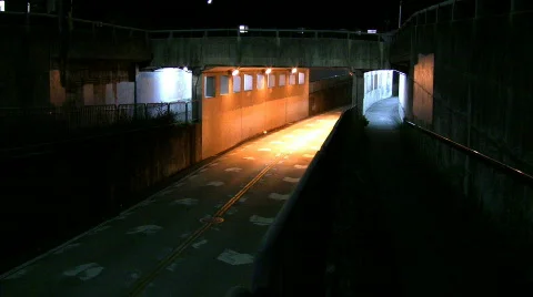 Speed tunnel1 Stock Footage 301092