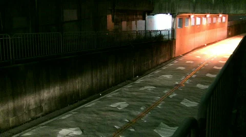 Speed tunnel3 Stock Footage 302027