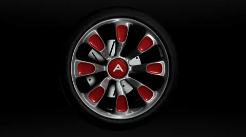Speed Wheel (HD) Stock-Footage 7134820