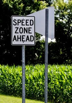 Speed Zone Stock Photos