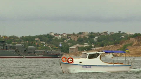 Speedboat Stock Footage 619412