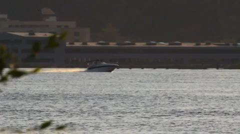 Speedboat  Video stock 1090103