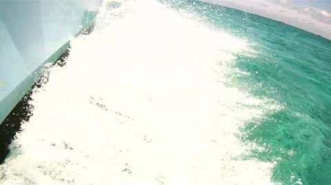 Speedboat Stock Footage 10863133