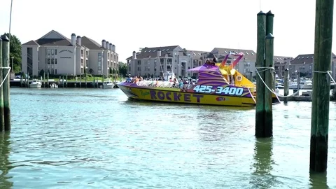 Speedboat Stock Footage 80234967