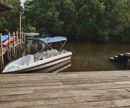 Speedboat Foto stock