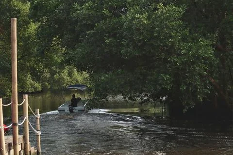 Speedboat Foto stock