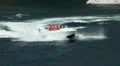 Speedboat water sports in Gran Canaria HD Footage