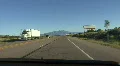 Speeding Along Road In New Mexico HD Footage