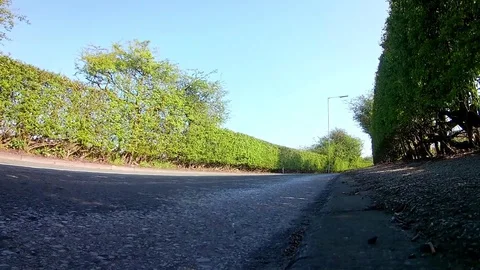 Speeding Car Stock Footage 77575664