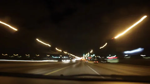 Speeding Car Time Lapse Stock Footage 30975554