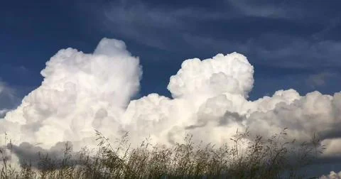 Speeding Clouds Overhead in a Dramatic Sky Photos