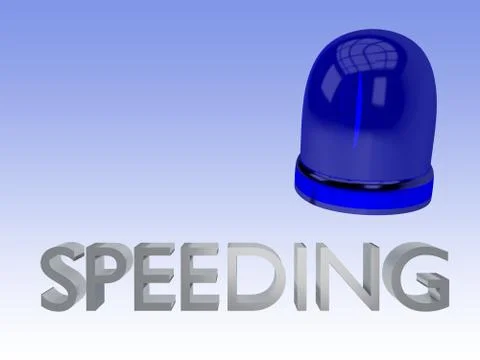 SPEEDING - driving concept イラスト素材