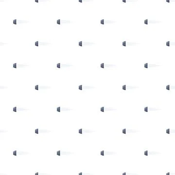Speeding objects with motion blur seamless pattern Stock Illustration