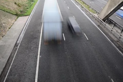 Speeding Traffic Stock Photos