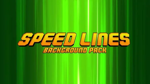 Speedlines Background Pack  After Effects	Stock